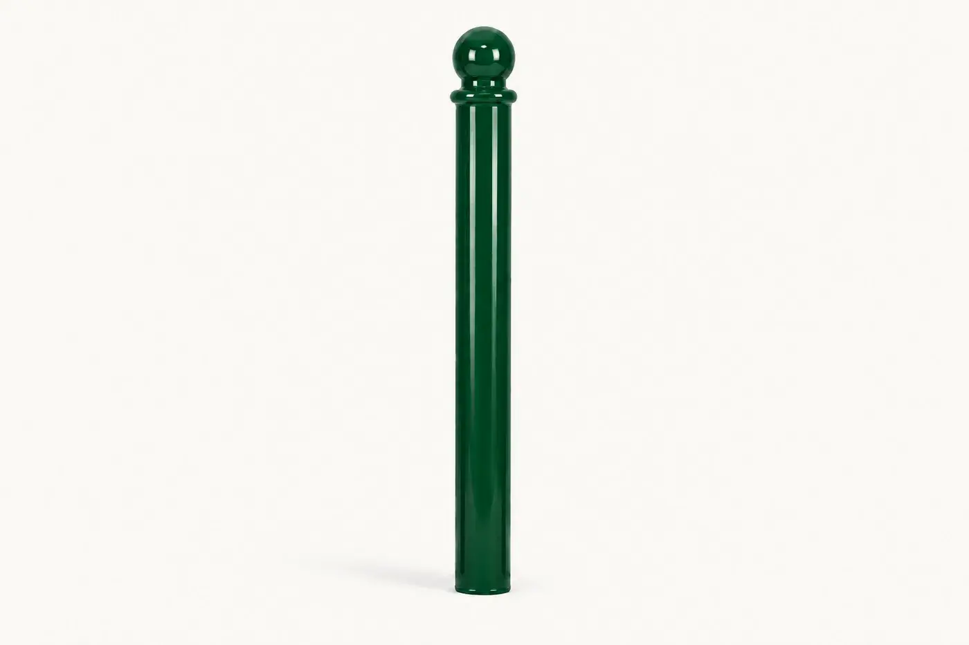 Potelet en acier bicolore pour malvoyants PO2B — mobilier urbain Jarco